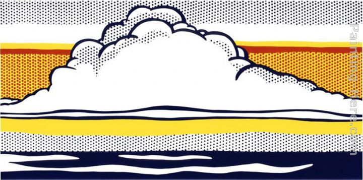 Roy Lichtenstein Cloud and Sea, 1964